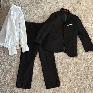 Black & Bianco kids suit set